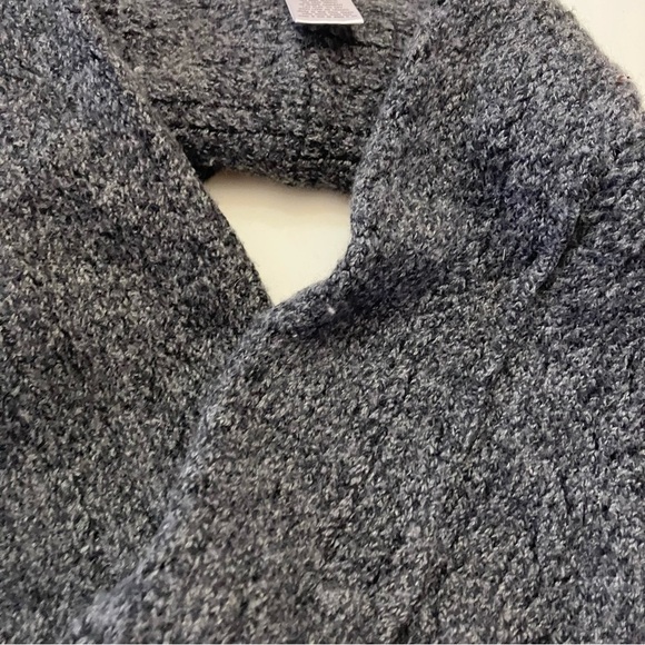 Toad&Co Mobius Scarf merino wool infinity gray scarf - Picture 4 of 4